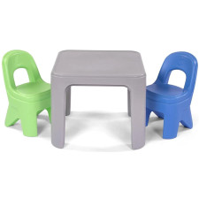 ENSEMBLE DE TABLE ET CHAISES POUR ENFANT MULTICOLORE