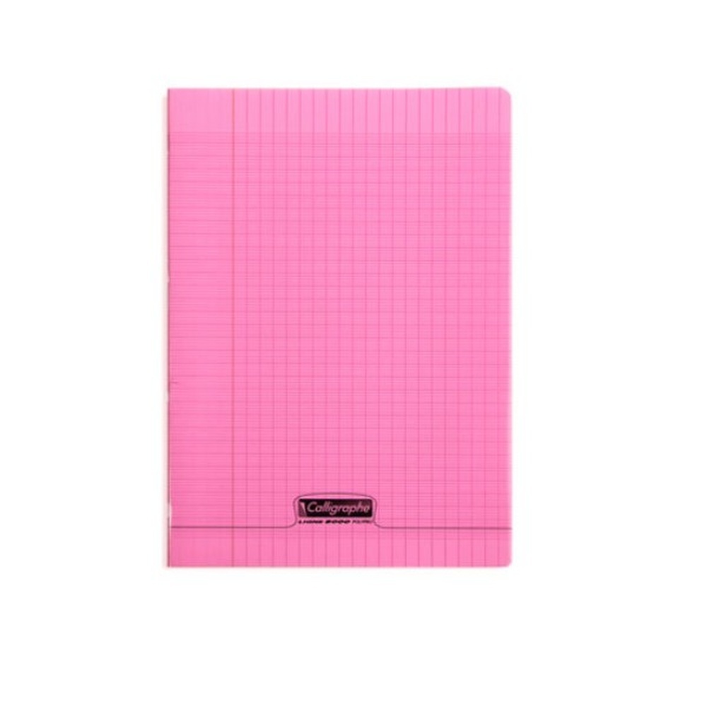 Couverture papier cahier scolaire rose 200 x 70 cm
