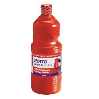 GOUACHE GIOTTO EXTRA QUALITY SUPER CONCENTRÉE - FLACON 1L - MAGENTA  ROUGE PRIMA