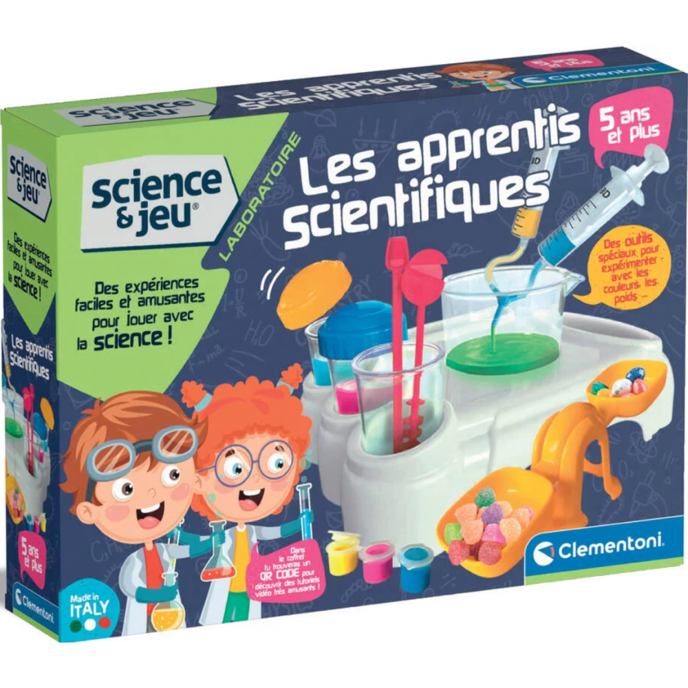 Clementoni - Science & Jeu - Cristaux et Pierres Précieuses - Jeu  Scientifique - Laboratoire - Expériences - Substances Chimiques - Pour  Enfants à