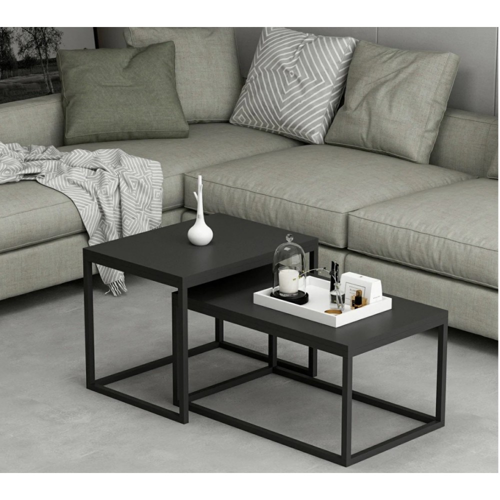 Table Basse Gigogne Noir