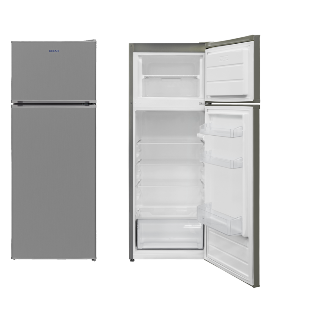 SCHNEIDER Réfrigérateur deux portes 208L - Style Vintage - SCDD208VRIO -  Achat & prix