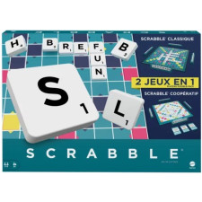 SCRABBLE CLASSIQUE DEUX EN UN 10 ANS+